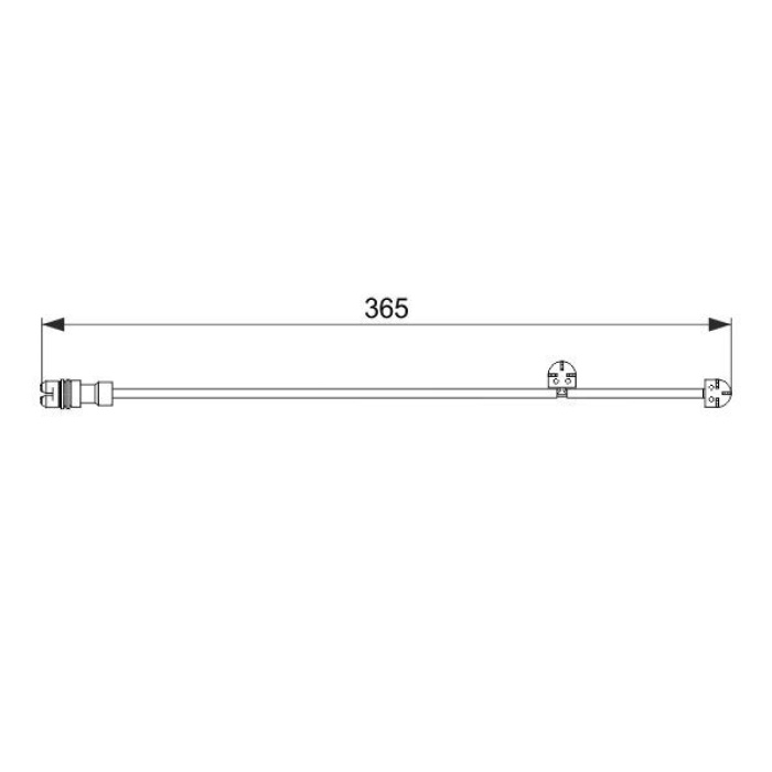 Porsche 911 2004-2013 Arası 3.6 Carrera Bosch Marka Ön Balata Fişi