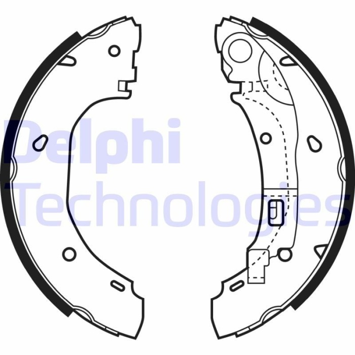Citroen Jumper 1994-2002 Arası 2.5 D 4x4, 2.0 Delphi Marka Pabuçlu Balata