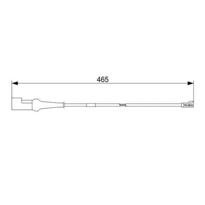 Ford Transit Custom 2012-2016 Arası 2.2 TDCi Bosch Marka Ön Balata Fişi