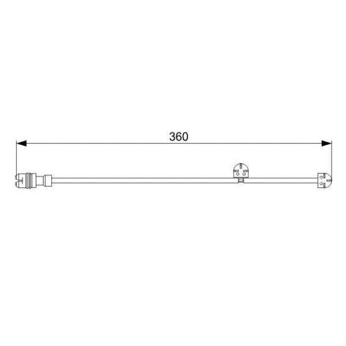 Porsche Boxster 2004-2013 Arası S 3.4, 3.4 Bosch Marka Ön Balata Fişi