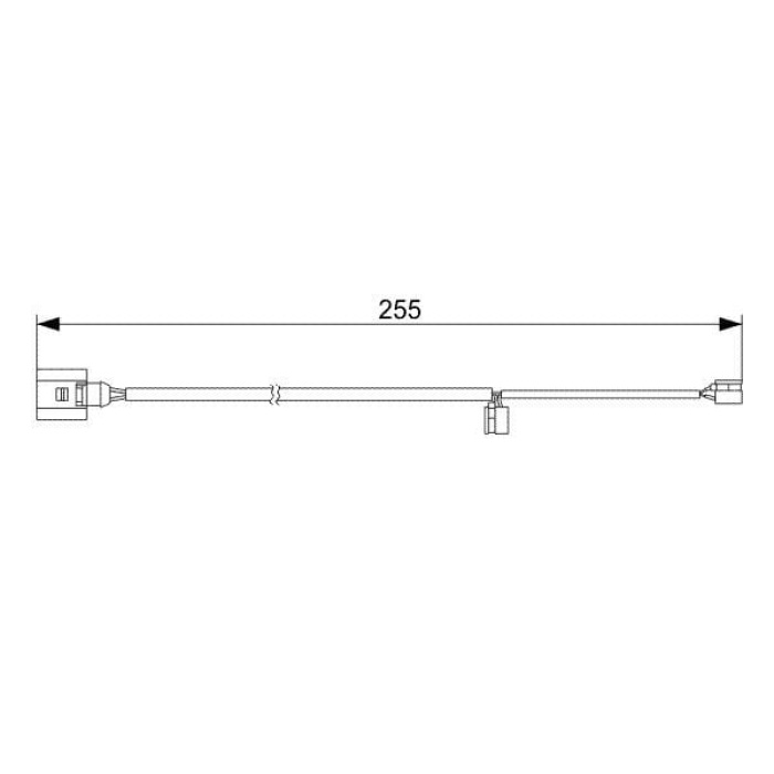 Volkswagen Touareg 2002-2013 Arası 2.5 R5 TDI, 4.2 V8, 5.0 V10 TDI, 3.2 V6 Bosch Marka Arka Balata Fişi