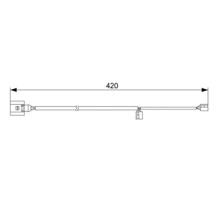Audi Q7 2006-2016 Arası 3.0 TDI quattro, 3.0 TFSI quattro Bosch Marka Ön Balata Fişi