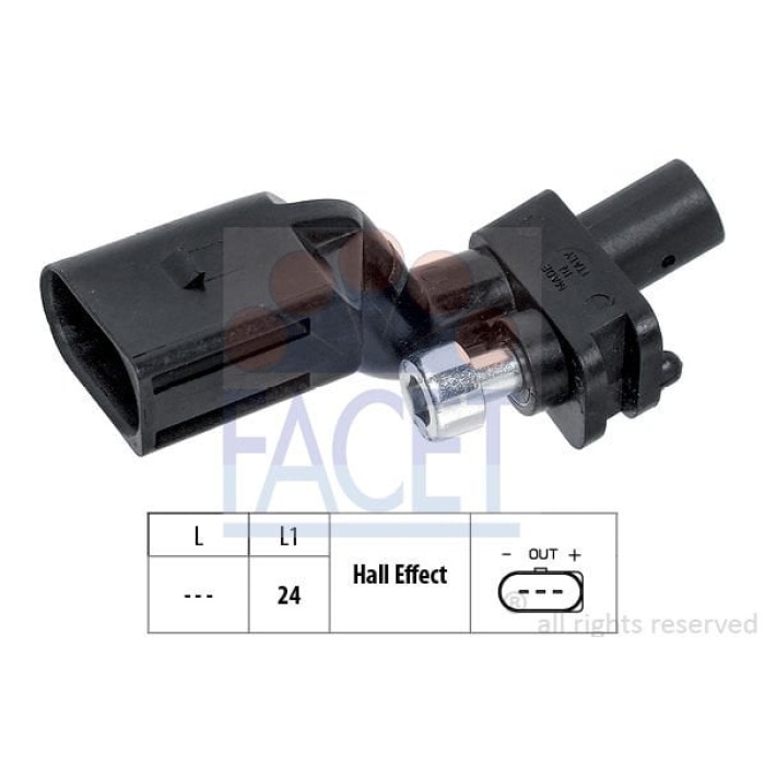 Volkswagen Touran 2003-2010 Arası 1.6 FSI, 2.0 TDI Facet Marka Krank Sensörü