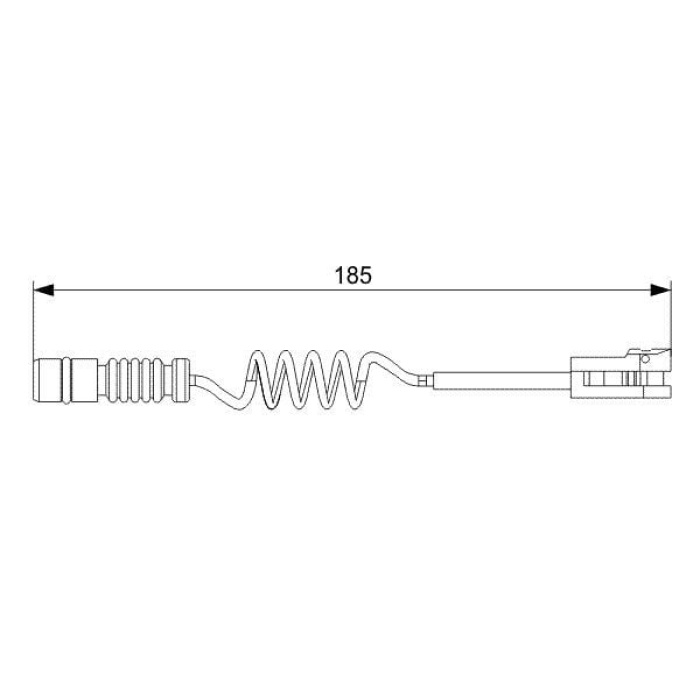 Volkswagen Lt 1996-2006 Arası 2.3, 2.5 TDI, 2.5 SDI Bosch Marka Ön Balata Fişi