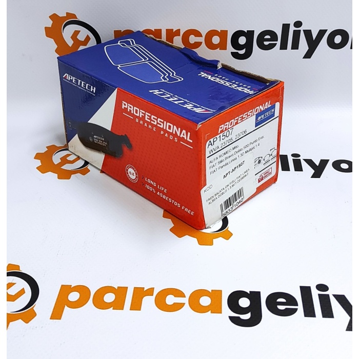 Grande Punto 1.4 8V Ön Fren Balatası Apetech APT-AP1507