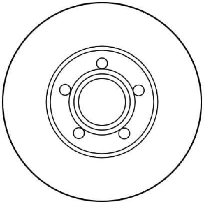 Audi 100 1990-1994 Arası 2.6, 2.6 quattro, 2.8 E, 2.8 E quattro TRW Marka Ön Fren Diski