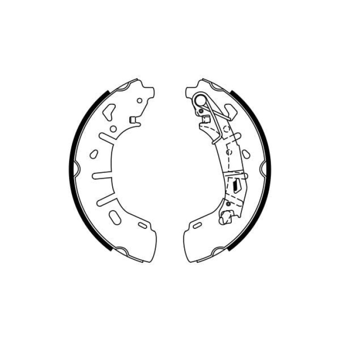 Opel Combo 2012-2016 Arası 1.4 Bosch Marka Pabuçlu Balata