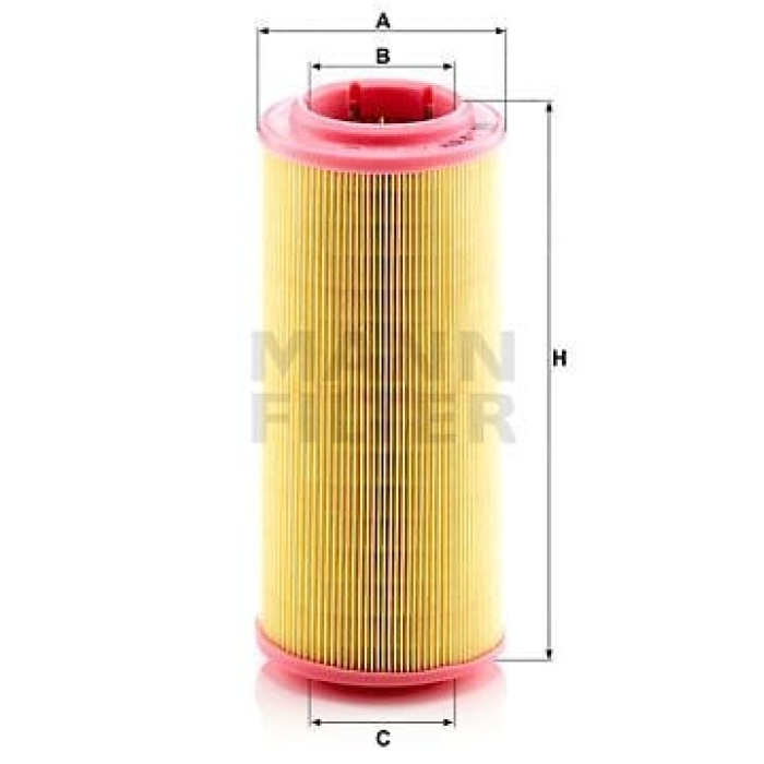 Seat Arosa 1997-2004 Arası 1.4 TDI Mann Marka Hava Filtresi