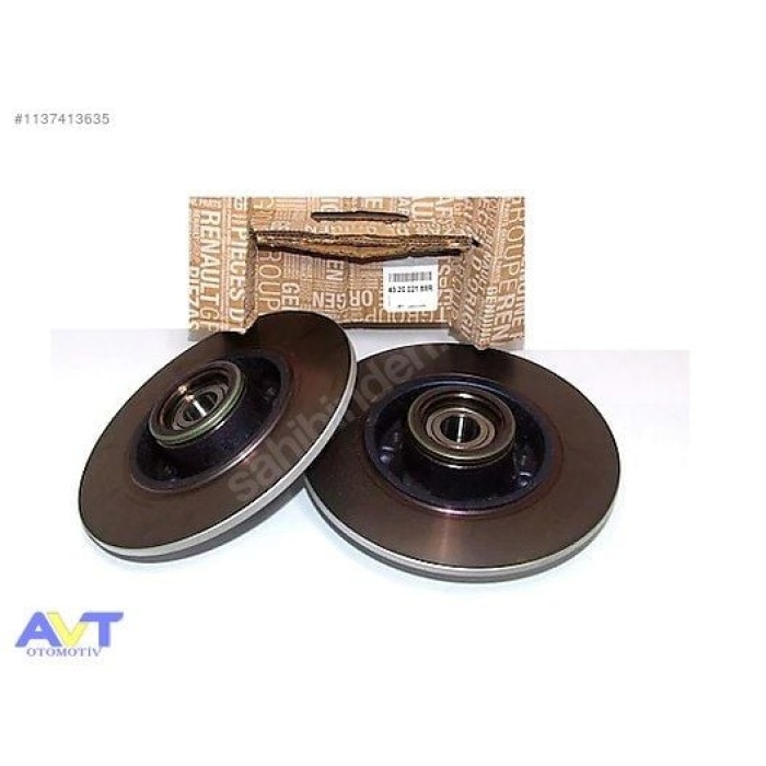 Clio IV 0.9 Tce Arka Fren Diski Mais 432006506R