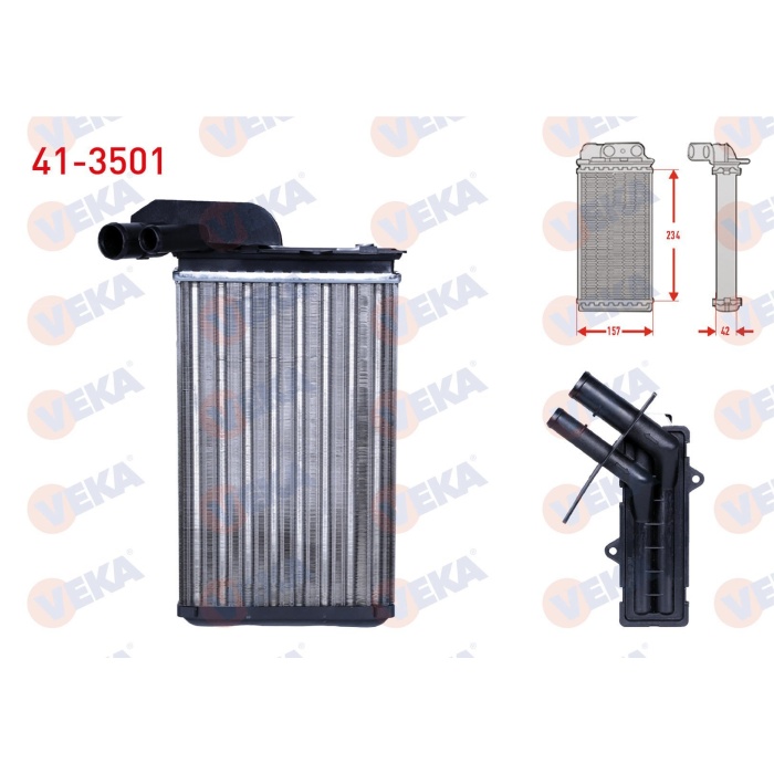 Kalorifer Radyatörü Scenic  1.6 8v Veka Marka 41-3501