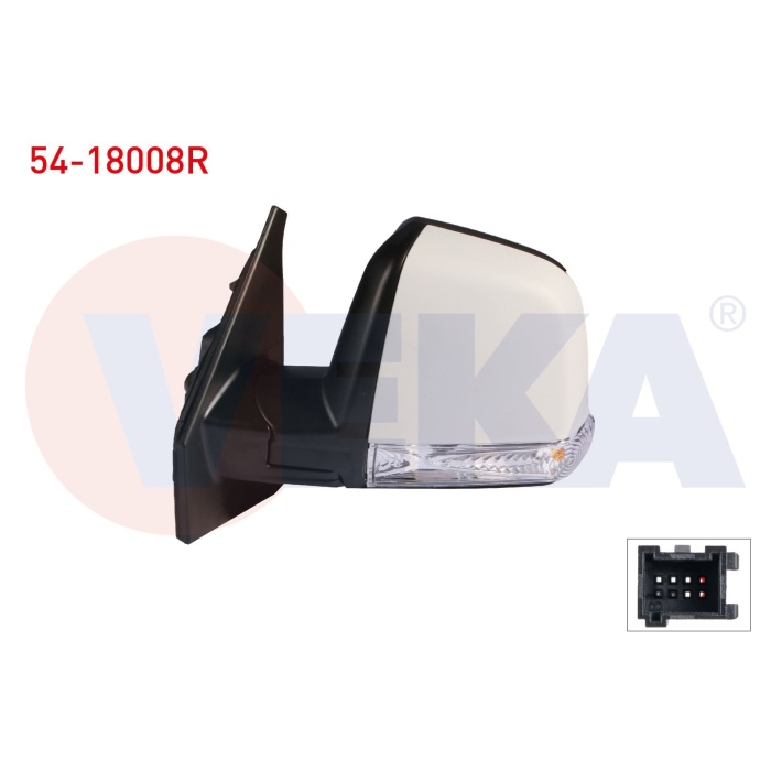 Doblo IV Tek Cam Mekanik Sağ Ayna Veka 54-18008R