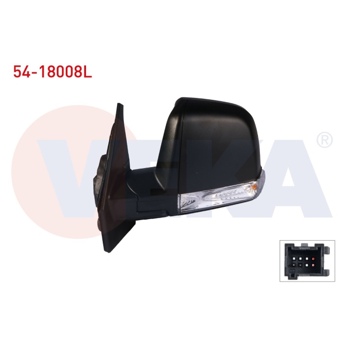 Doblo IV Tek Cam Mekanik Sol Ayna Veka 54-18008L