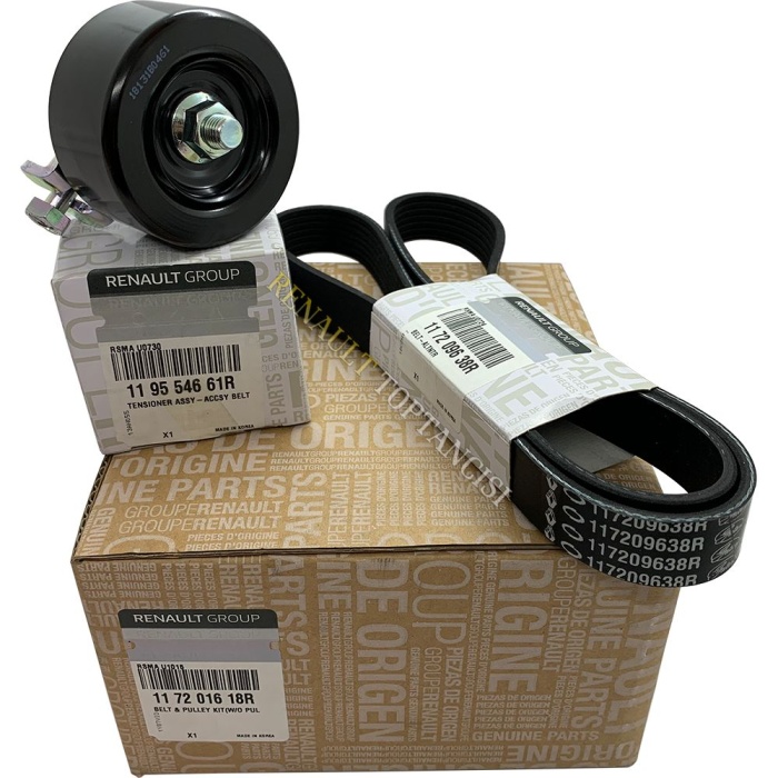 Scenic III 1.6 16V (H4M) Alternatör Kayış Kiti Mais 117201618R