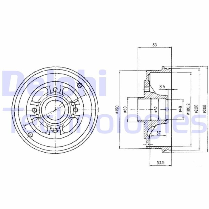 Dacia Logan 2004-2008 Arası 1.2 16V, 1.4 MPI LPG, 1.5 dCi, 1.6 MPI 85 Delphi Marka Kampana