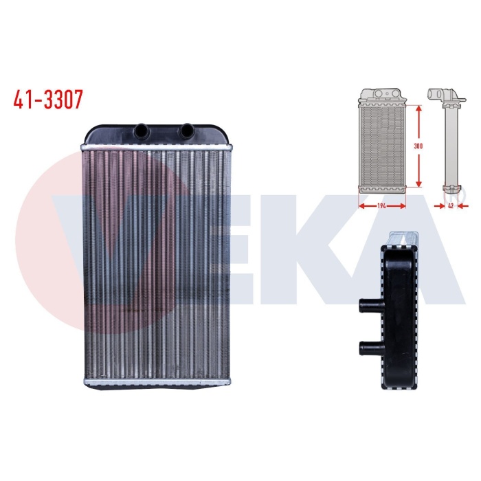 Ducato II 02-06 2.8 JTD Kalorifer Radyatörü Veka 41-3307