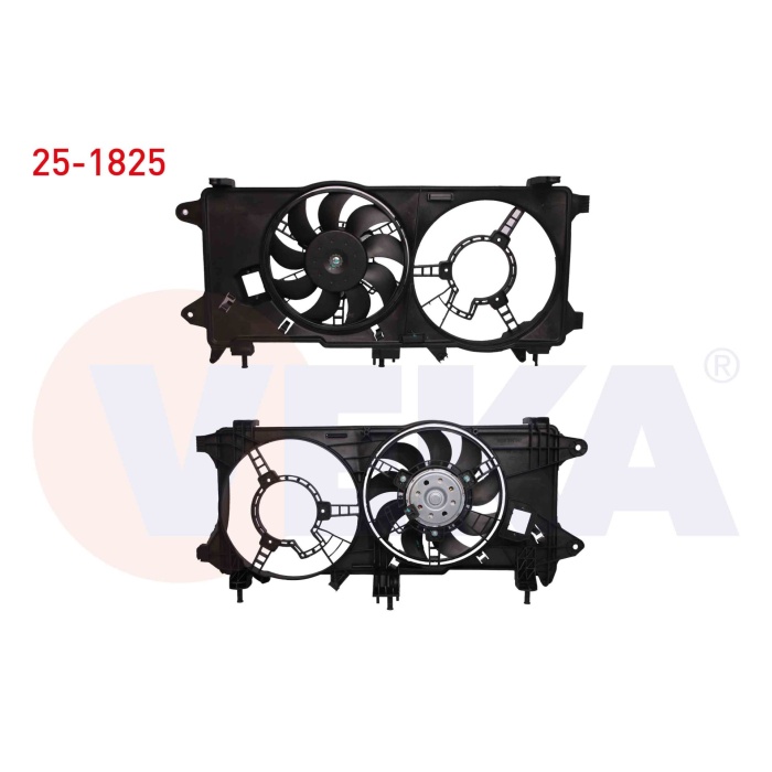 Doblo 1.9 JTD Fan Motoru (Klimasız Araçlar İçin) Veka 25-1825