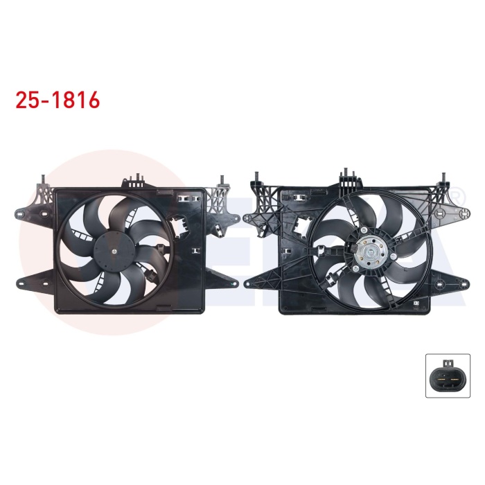 Doblo 1.4 Fan Motoru Veka 25-1816