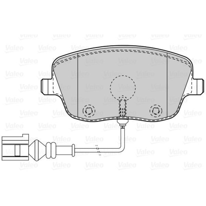 Skoda Roomster 2006-2015 Arası 1.9 TDI Valeo Marka Ön Fişli Balata