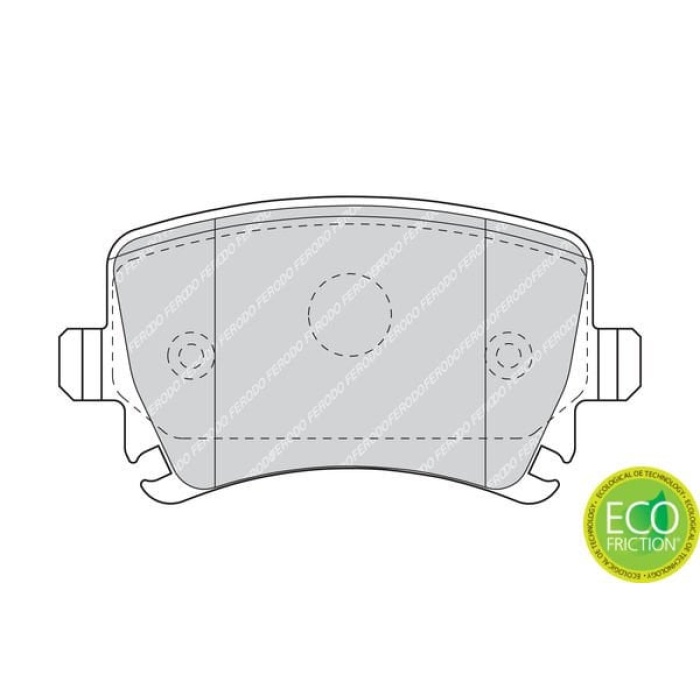 Skoda Superb 2008-2015 Arası 1.6 TDI, 2.0 TFSI Ferodo Marka Arka Balata