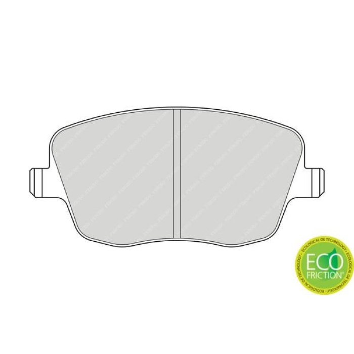 Skoda Fabia 1999-2007 Arası 2.0 Ferodo Marka Ön Balata