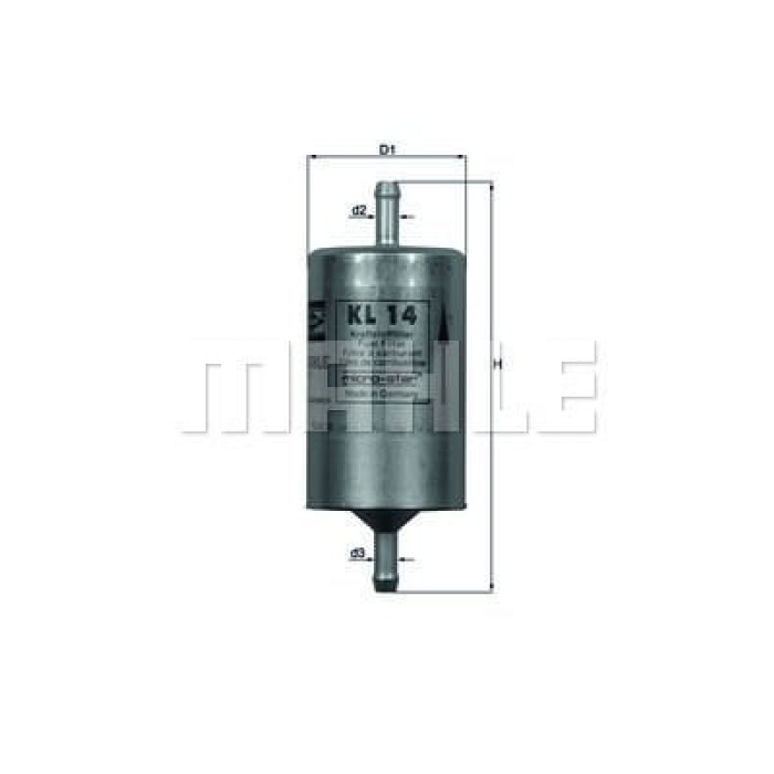 Alfa Romeo 164 1987-1998 Arası 2.0 T.S. Mahle Marka Benzin Yakıt Filtresi