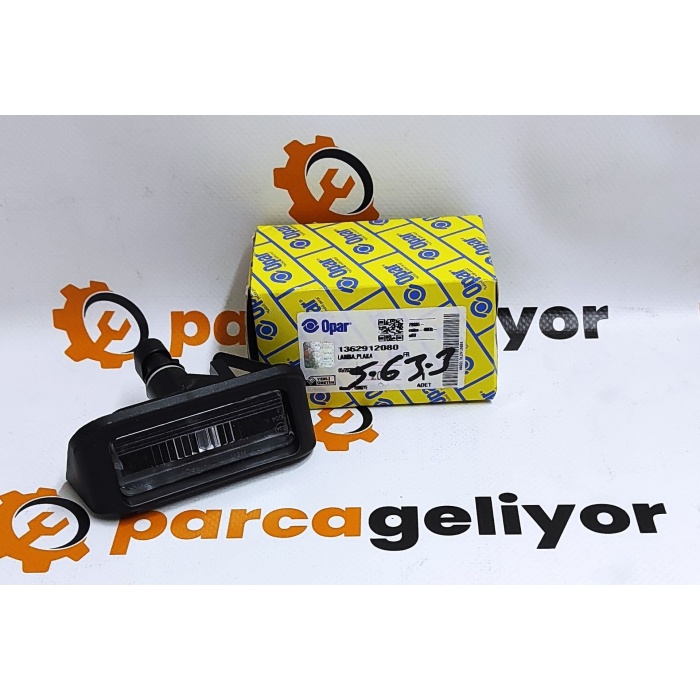 Fiorino Plaka Lambası (Bagaj Çift Kapı) Opar 1362912080
