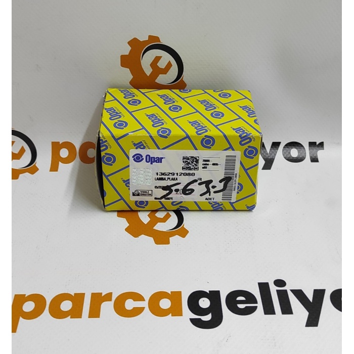 Fiorino Plaka Lambası (Bagaj Çift Kapı) Opar 1362912080