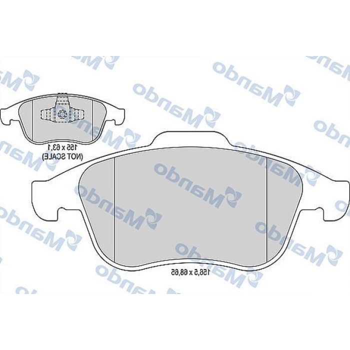 Renault Latitude 2010-2014 Arası 3.0 dCi 240 Mando Marka Ön Balata