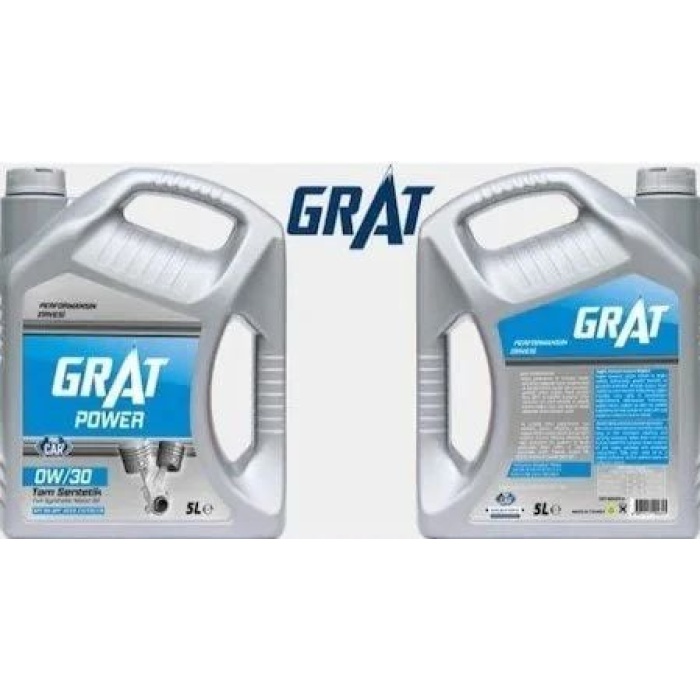 Egea 1.6 Multijet Euro 6 0W30 5 Litre Grat Motor Yağı GRT-600305/P