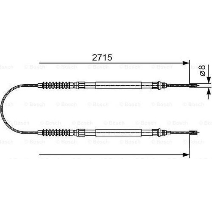 Ducato II 2.8JTD 16 El Fren Teli Ön Bosch BOS-1987482003