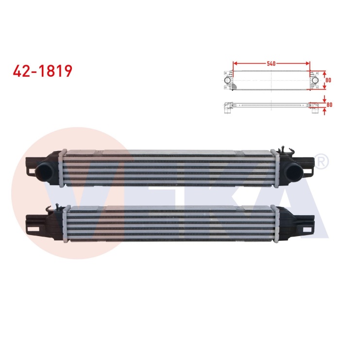 Fioirno 1.3 Turbo Radyatörü Veka 42-1819