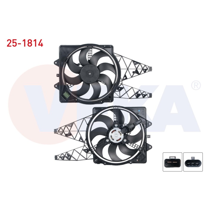 Grande Punto 1.3 Mtj Fan Motoru Veka 25-1814