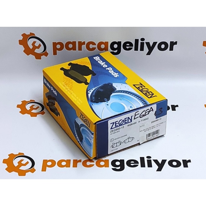 Egea 1.4 T-Jet Büyük Tip Ön Balata Zegen ZEG860-12
