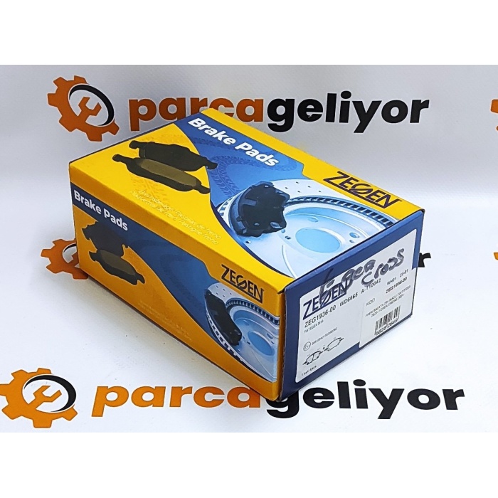 Egea 1.6 E-Torq Cross Tip Ön Balata Zegen ZEG1936-00