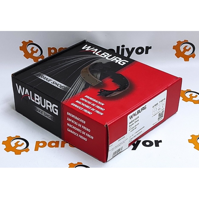 Palio 1.6 16V Arka Kampana Balata WBS1025