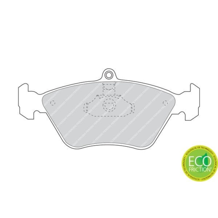 Opel Calibra 1989-1997 Arası 2.5 i V6 Ferodo Marka Ön Balata