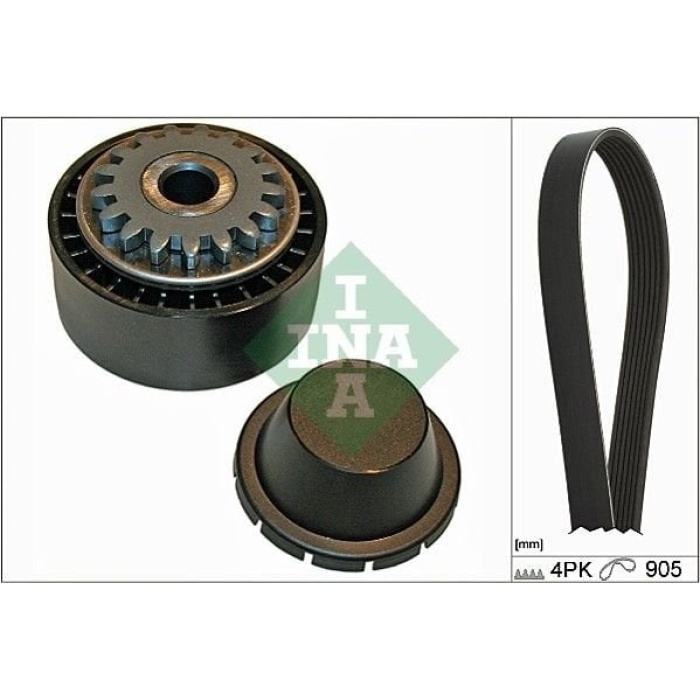 Renault Clio 1998-2016 Arası 1.2, 1.2 16V INA Marka Vantilatör Kayış Seti