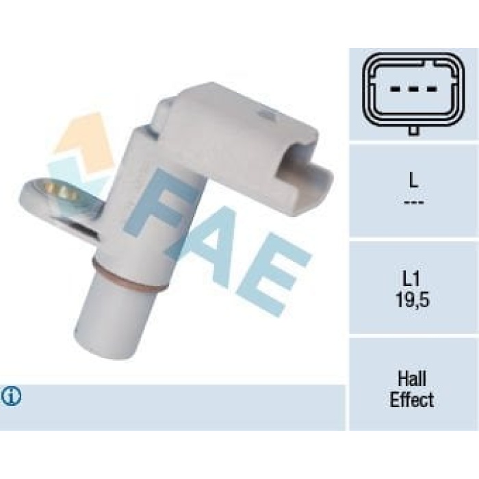 Renault Clio 1998-2016 Arası 3.0 V6 Sport FAE Marka Eksantrik Devir Sensörü