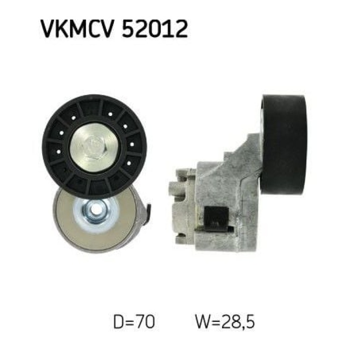 Alternatör Gergisi Kütüklü Ducato 2.3jtd Skf SKF-VKMCV52012