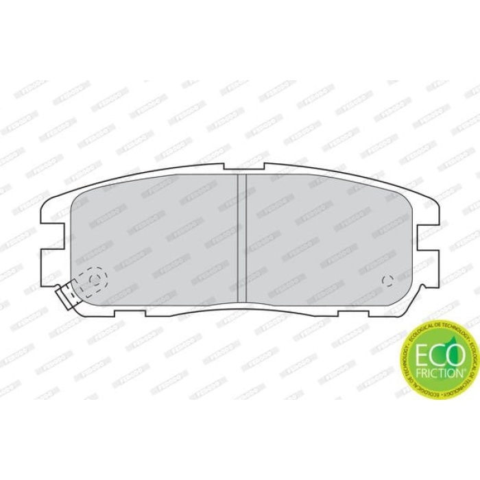 Opel Frontera 1992-2004 Arası 2.8 TD, 2.0 i, 2.5 TDS, 2.2 i, 2.3 TD, 2.4 i Ferodo Marka Arka Balata