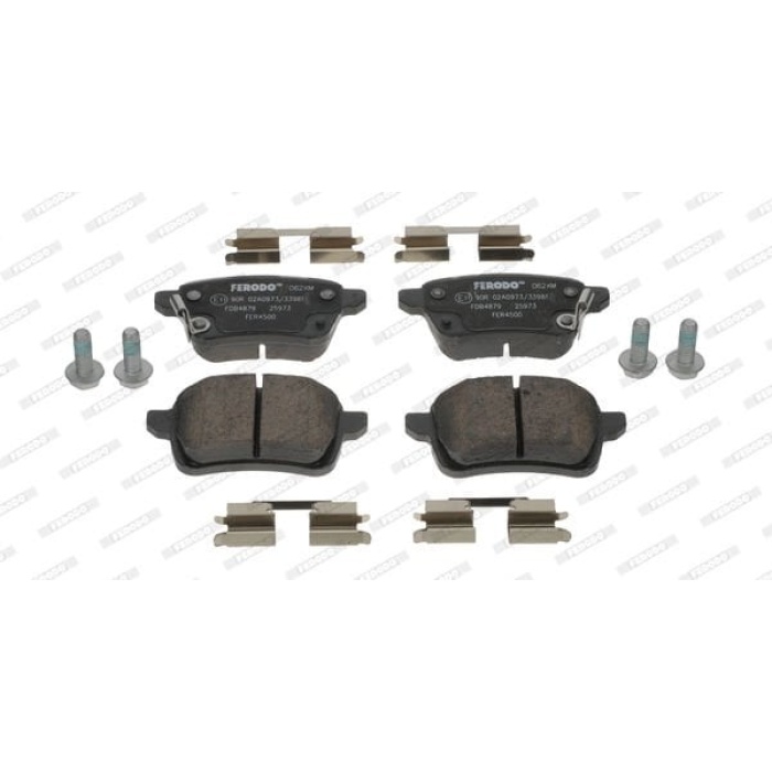 Opel Adam 2012-2019 Arası 1.0 Ferodo Marka Arka Balata