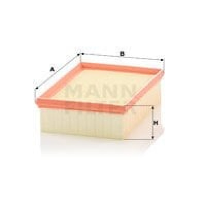 Chevrolet Trax 2012-2016 Arası 1.6, 1.4 AWD, 1.7 TD, 1.7 TD AWD Mann Marka Hava Filtresi