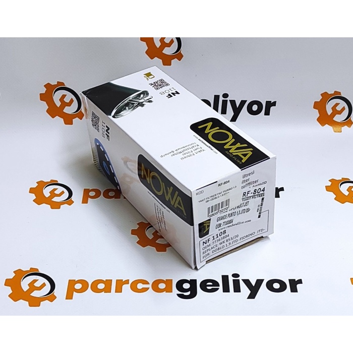 Fiorino 1.3 Euro 4 Mazot Filtresi RF-804