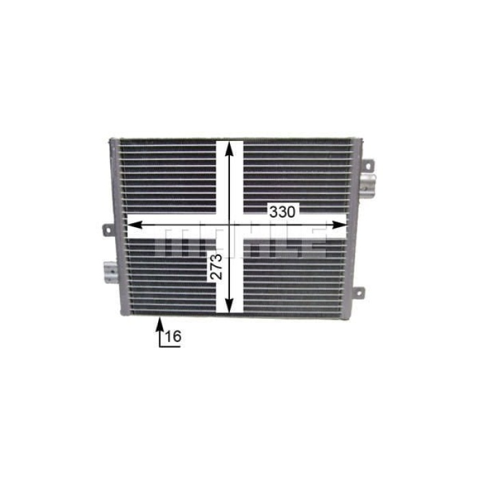 Porsche Boxster 1996-2011 Arası 2.5, 3.4 Mahle Marka Klima Radyatörü