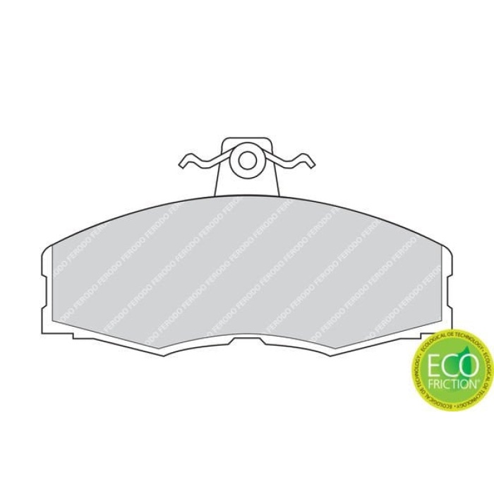 Ford Sierra 1982-1993 Arası 2.3 D, 2.0, 1.6, 2.0 i, 1.8, 2.3, 2.0 16V Cosworth Cat 4x4 Ferodo Marka Ön Balata