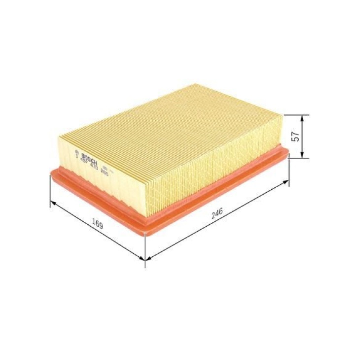 Alfa Romeo 146 1994-2001 Arası 2.0 16V T.S. Bosch Marka Hava Filtresi
