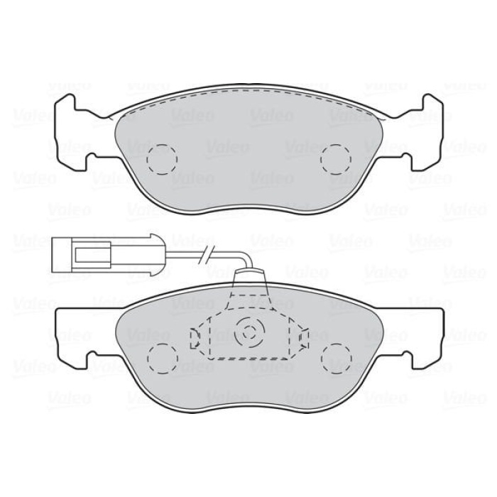 Fiat Coupe 1993-2000 Arası 2.0 16V, 2.0 16V Turbo Valeo Marka Ön Balata