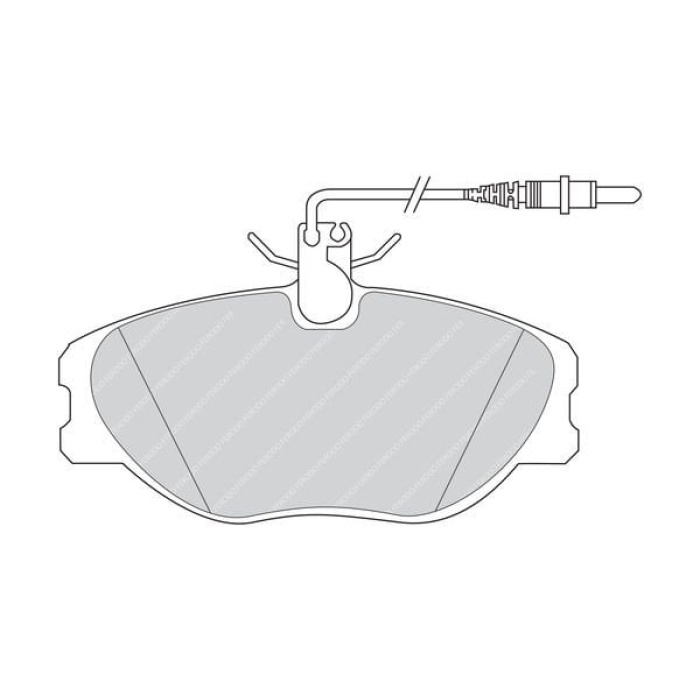 Fiat Ulysse 1994-2002 Arası 2.0 Turbo, 1.9 TD, 2.1 TD, 2.0 Ferodo Marka Ön Fişli Balata