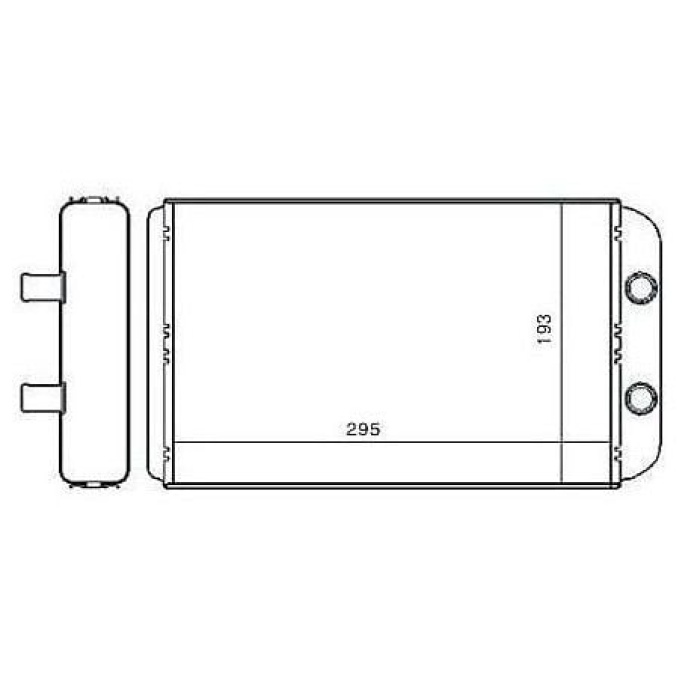 Ducato II 02-06 2.3 Mjt Kalorifer Radyatörü Mga MGA-81105