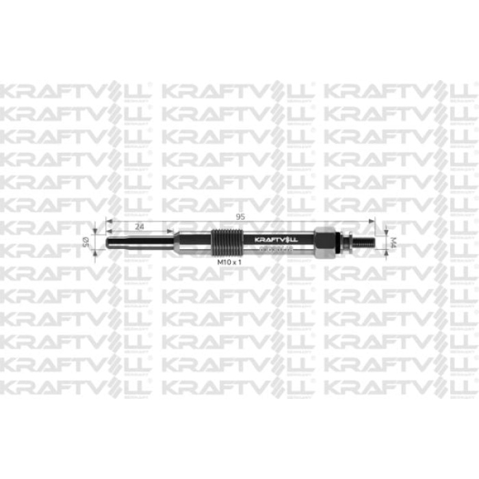 Alfa Romeo 166 1998-2007 Arası 2.4 JTD Kraftvoll Marka Kızdırma Bujisi